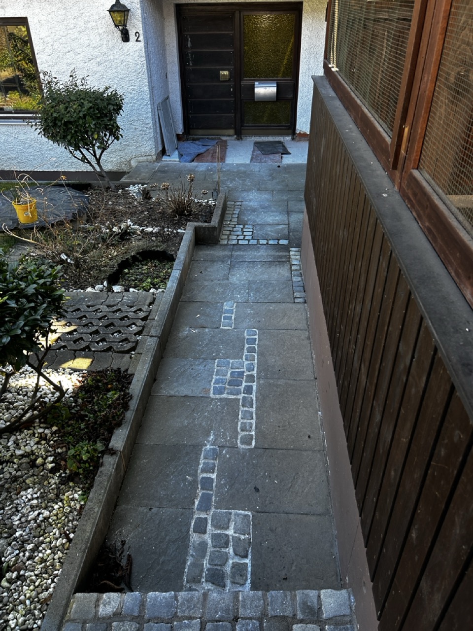 Wohnbau Kraus EFH Haustürtausch, Sanierung Vorher 3