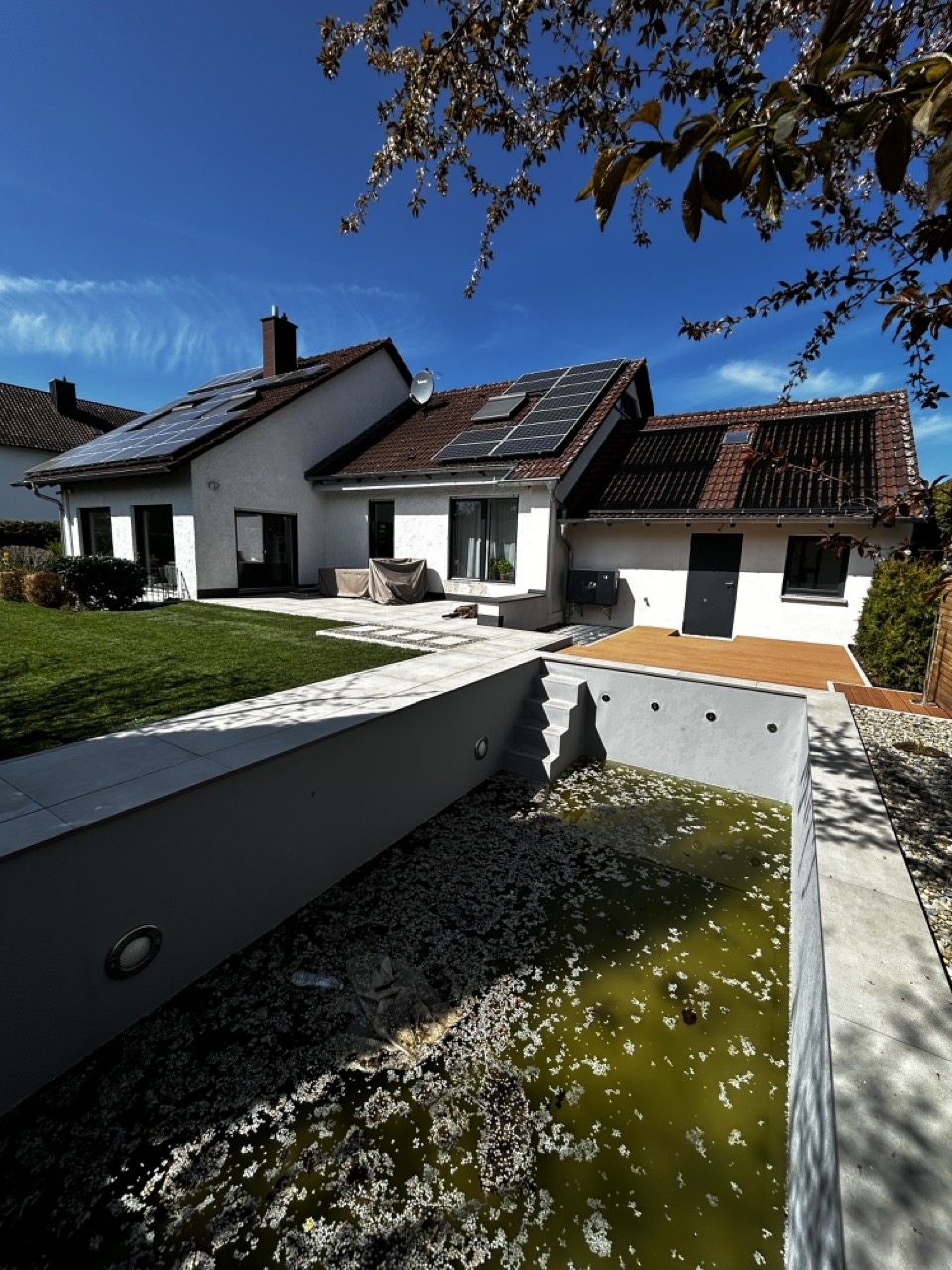 Wohnbau Kraus EFH Poolsanierung, Neugestaltung Außenanlagen Nachher 5