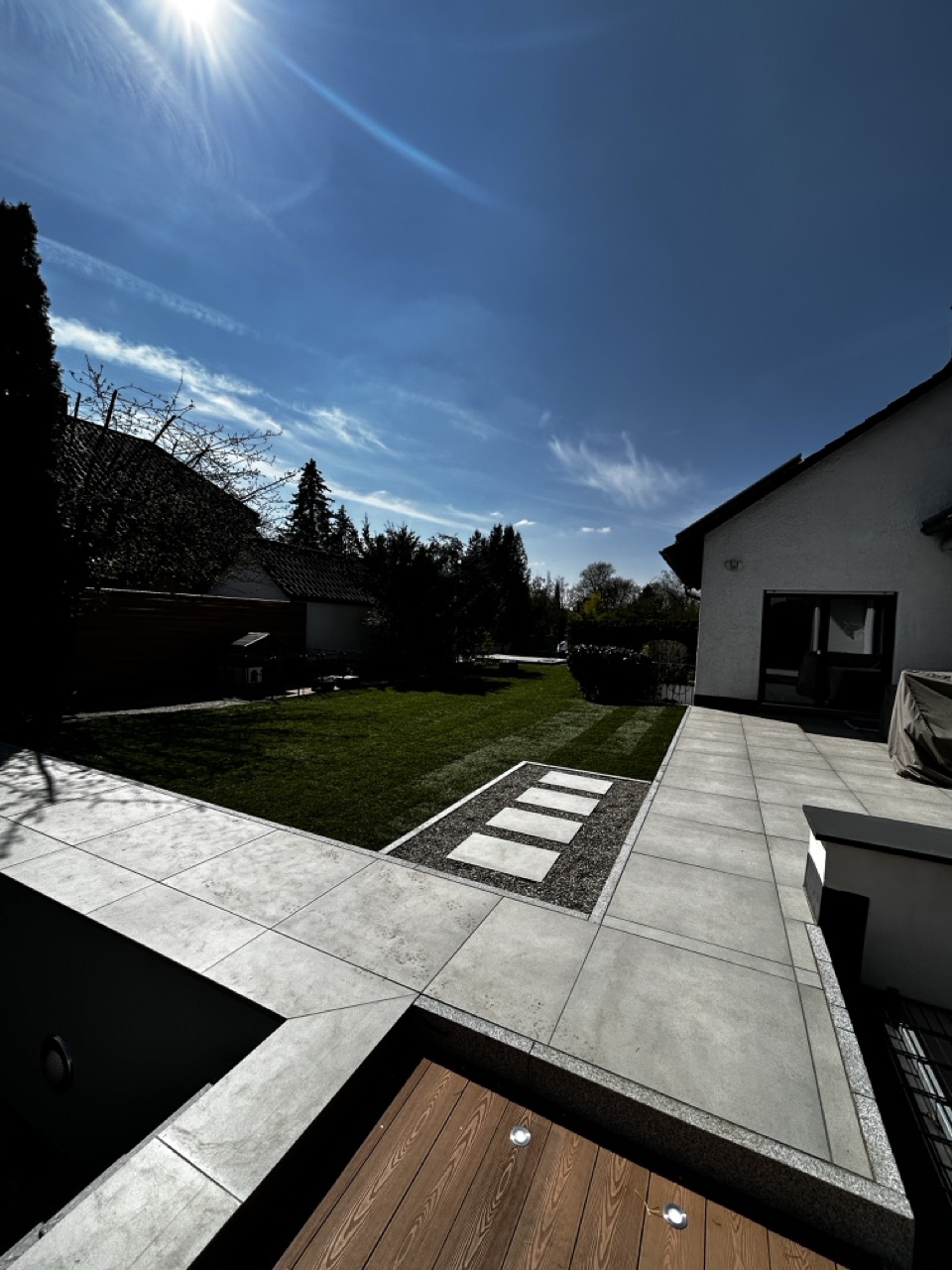 Wohnbau Kraus EFH Poolsanierung, Neugestaltung Außenanlagen Nachher 6